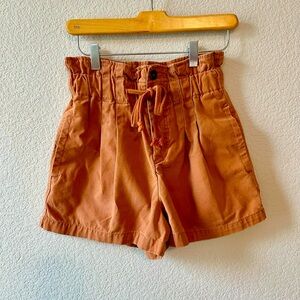 Forever 21 Paper Bag -High Waist Shorts- Size XS